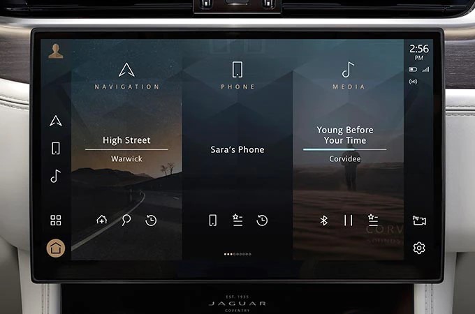 Для российских владельцев Jaguar приложение Spotify стало доступно в меню Pivi Pro